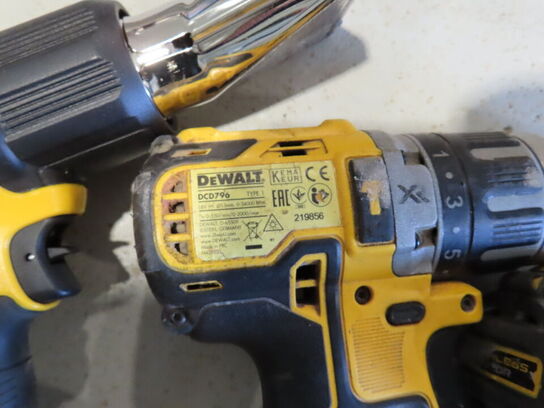 4 stk. DEWALT håndværktøj