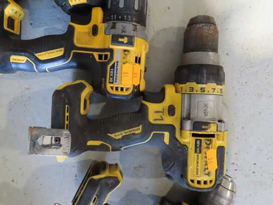4 stk. DEWALT håndværktøj