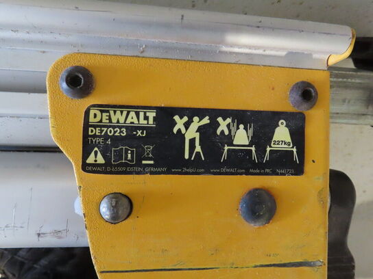 Arbejdsstation til geringssave, DEWALT DE7023
