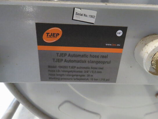 Automatisk slangeoprul med luftslange, TJEP