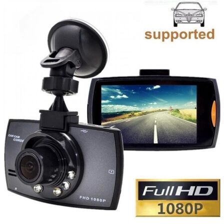 2 stk. G30 Dashcam 170° vidvinkel med G-Sensor