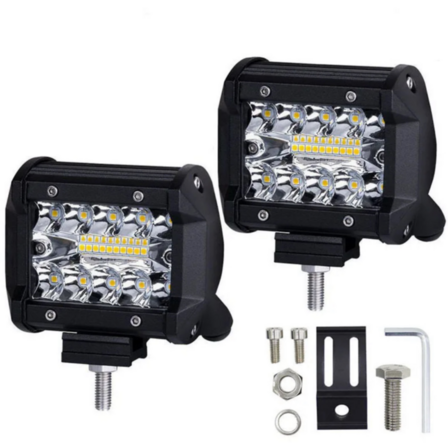 4 stk. LED Arbejdsbelysning 60W