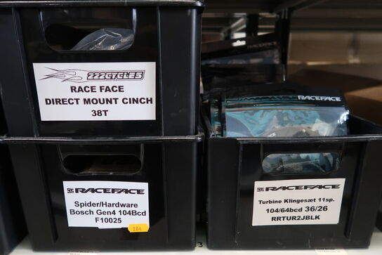 Diverse dele / reservedele til cykler RACEFACE
