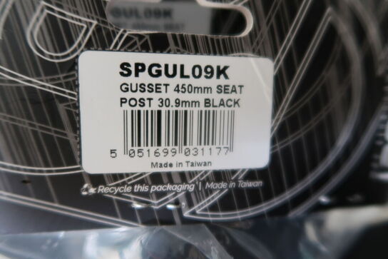 9 stk. Sadelpinde GUSSET