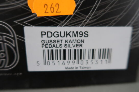 Pedal-sæt GUSSET Kamon Silver
