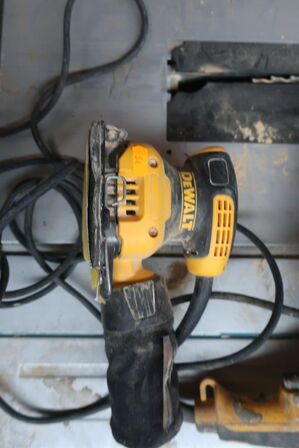 Elværktøj DEWALT borehammer D25103 & rystepudser DWE6411