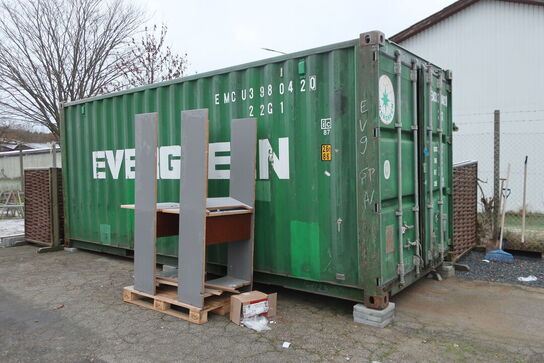 20' container (uden indhold!)