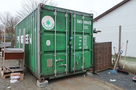 20' container (uden indhold!)