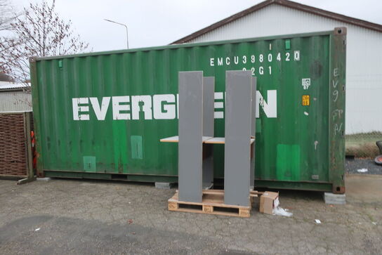 20' container (uden indhold!)