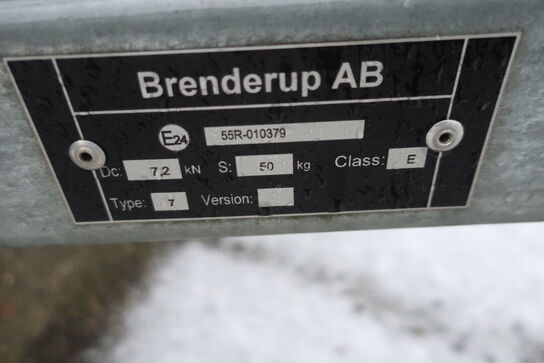 Trailer BRENDERUP EASYLINE B03 750 kg