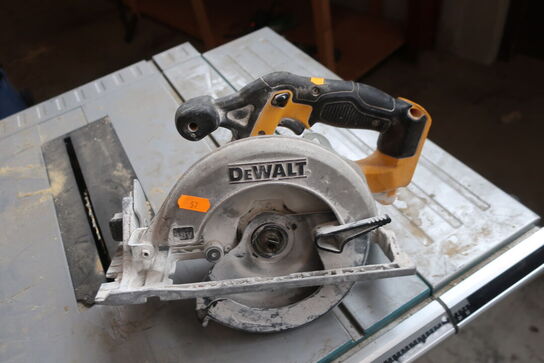 Akkurundsav 18V DEWALT DCS391