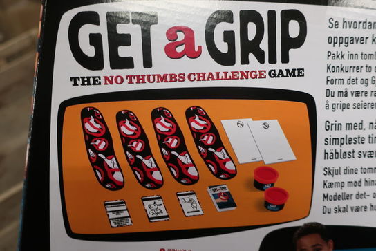 12 stk. brætspil GET A GRIP 