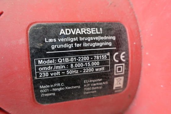 Løvblæser POWER CRAFT GARDEN Q1B-01-2200