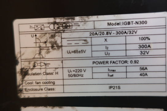 Svejser ROYALKRAFT LINE IGBT-N300