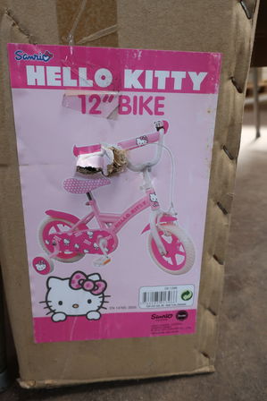 12" Hello kitty cykle