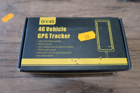 4G køretøjs GPS tracker JIMI IOT GV40