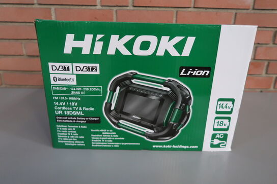 Akku radio/TV DAB+, HIKOKI UR18DSML