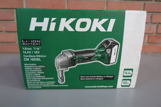 Akku pladenipler, HiKOKI CN18DSL, 18V