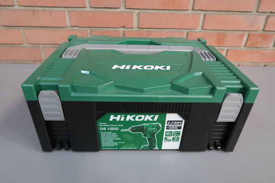 Akku boreskruemaskine, HiKOKI DS12DD, 12V, 2x4,0Ah