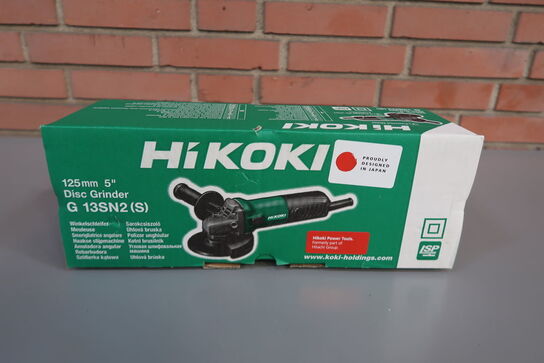 Vinkelsliber, HiKOKI G13SN2, Ø125mm, 900W