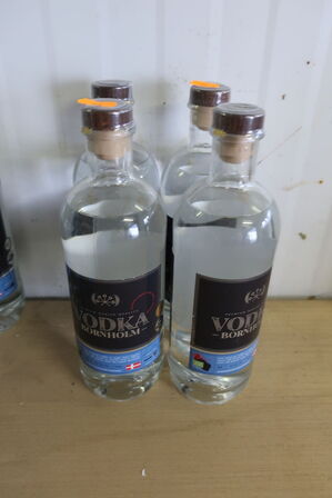 4 Flasker Vodka Bornholm