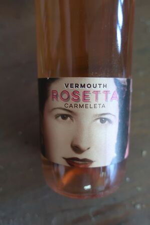 5 Flasker Vermouth Rosetta Carmeleta