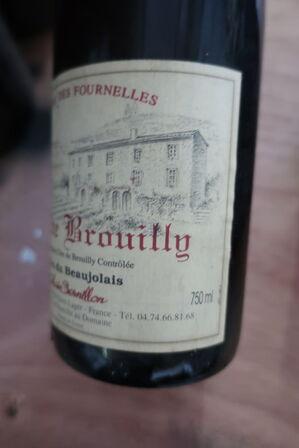 1 Flaske Côte de Brouilly 2001 i kasse