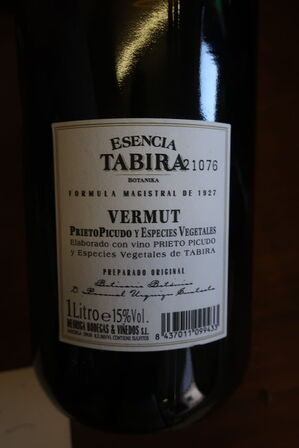 3 Flasker Vermut Esencia Tabira