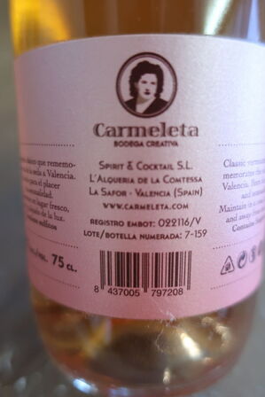 4 Flasker Vermouth Rosetta Carmeleta