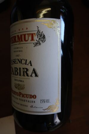 3 Flasker Vermut Esencia Tabira