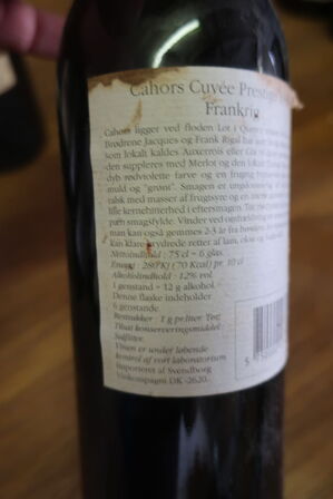 12 Flasker blandet vin