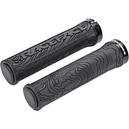 2 sæt Race Face Half Nelson Lock-On Grips Turquise