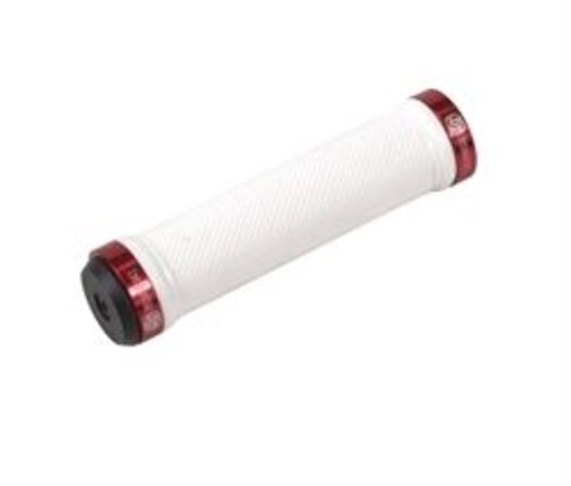 3 sæt Gusset File Lock-On Grips White/Red