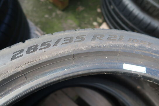 4 stk. Dæk PIRELLI P Zero 285/35R21