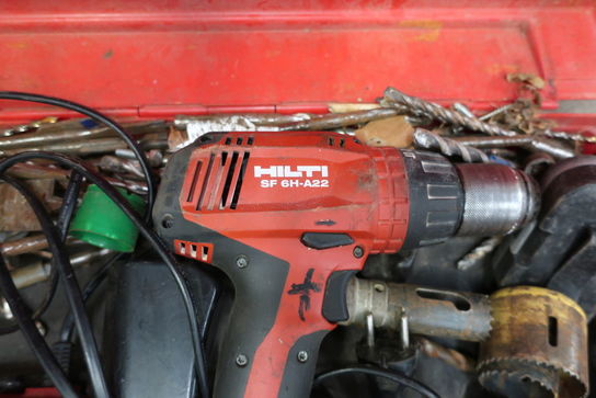 Akku bore/skruemaskine HILTI SF 6H-A22 med 2 stk. batteri og lader