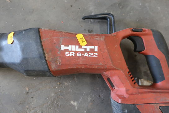 Akku bajonetsav HILTI SR 6-A22 med 1 stk. batteri