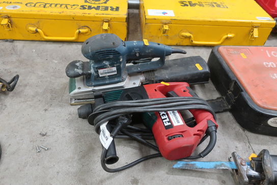 Borehammer FLEX BRL 3501, rystepudser BOSCH GSS 280 AE