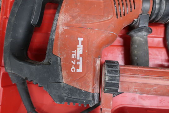 Borehammer HILTI TE 7-C med støvsugermodul HILTI