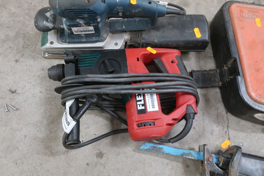 Borehammer FLEX BRL 3501, rystepudser BOSCH GSS 280 AE