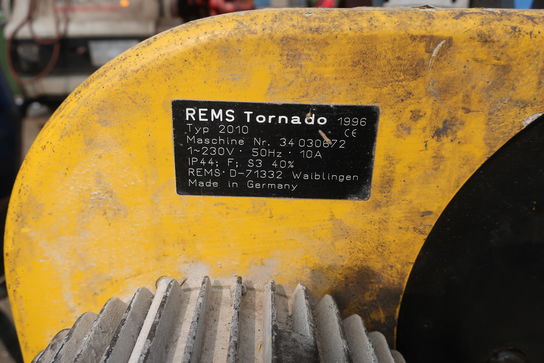 Gevindskæremaskine REMS Tornado 2010