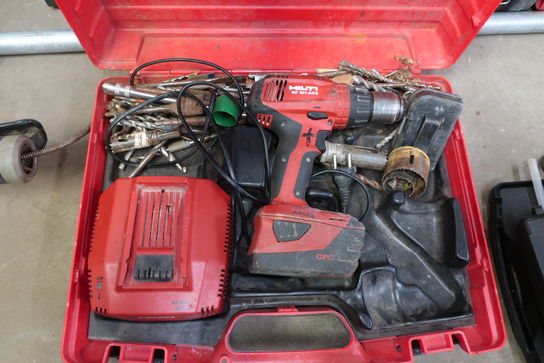 Akku bore/skruemaskine HILTI SF 6H-A22 med 2 stk. batteri og lader