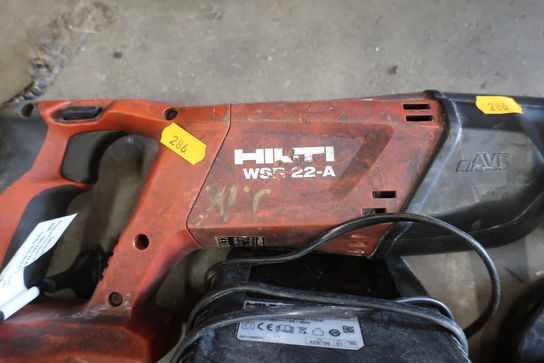 Akku bajonetsav HILTI WSR 22-A, akku vinkelsliber HILTI