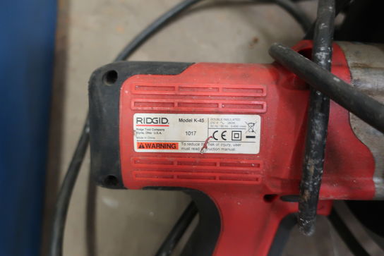 Afløbsrenser RIDGID K-45