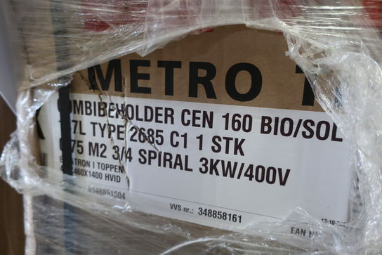 Combivandvarmer METRO THERM CEN 160 BIO/SOL