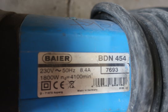 Rillefræser BAIER BDN 454