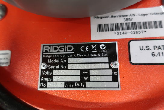 Afløbsrenser RIDGID K-40