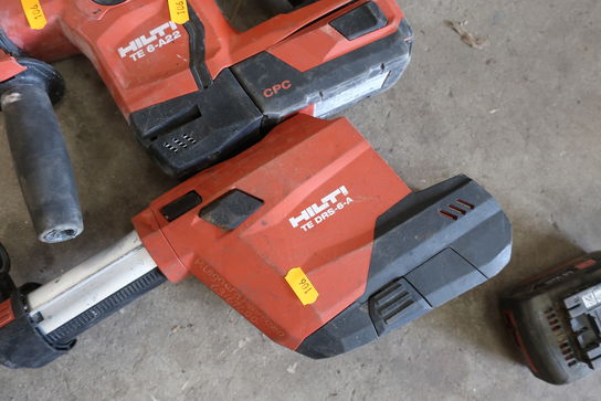 Akku borehammer HILTI TE 6-A22, akku bajonetsav HILTI SR 6-A22