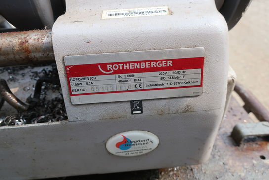 Gevindskæremaskine ROTHENBERGER Ropower 50R