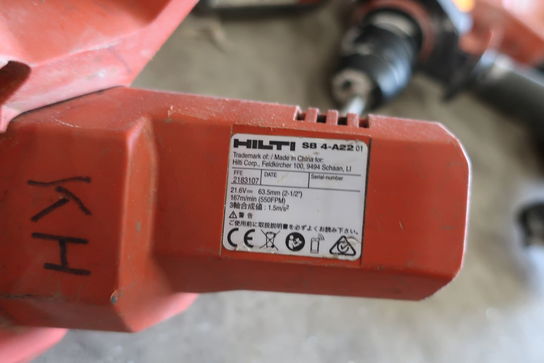 Akku båndsav HILTI SB 4-A22 med batteri