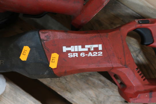 Akku bajonetsav HILTI SR 6-A22, akku vinkelsliber HILTI